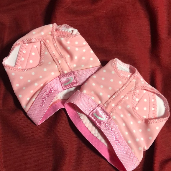 Pink polka dot footundeez - Picture 3 of 3